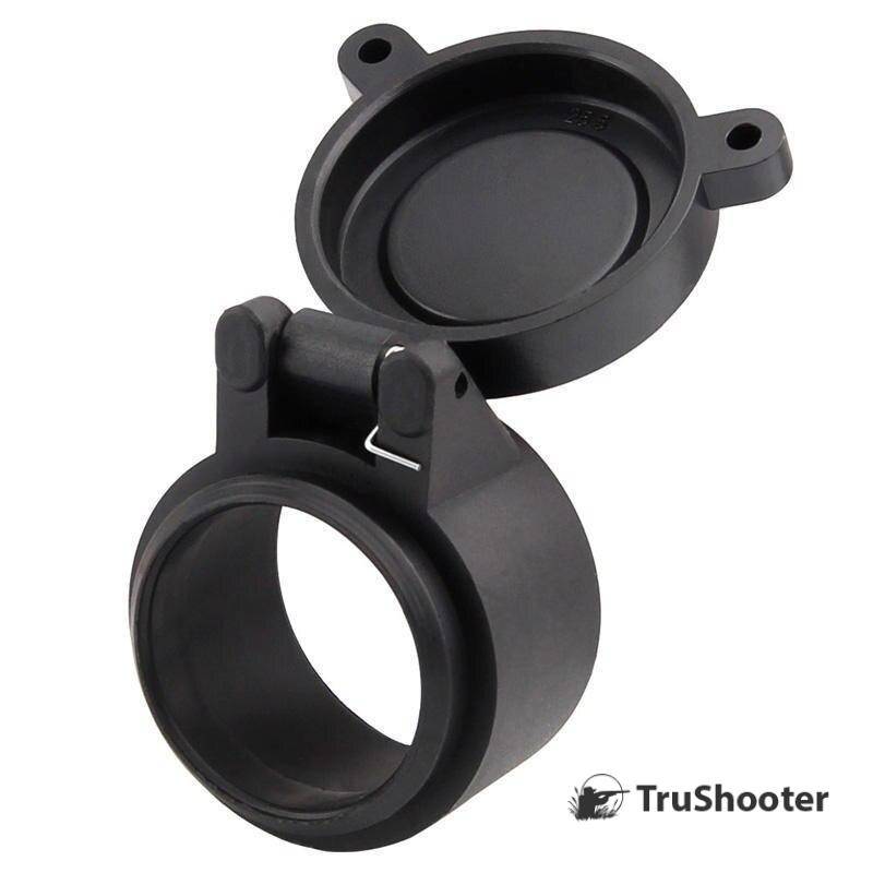 25 to 69 mm Black Scope Lens Cap Cover TruShooter